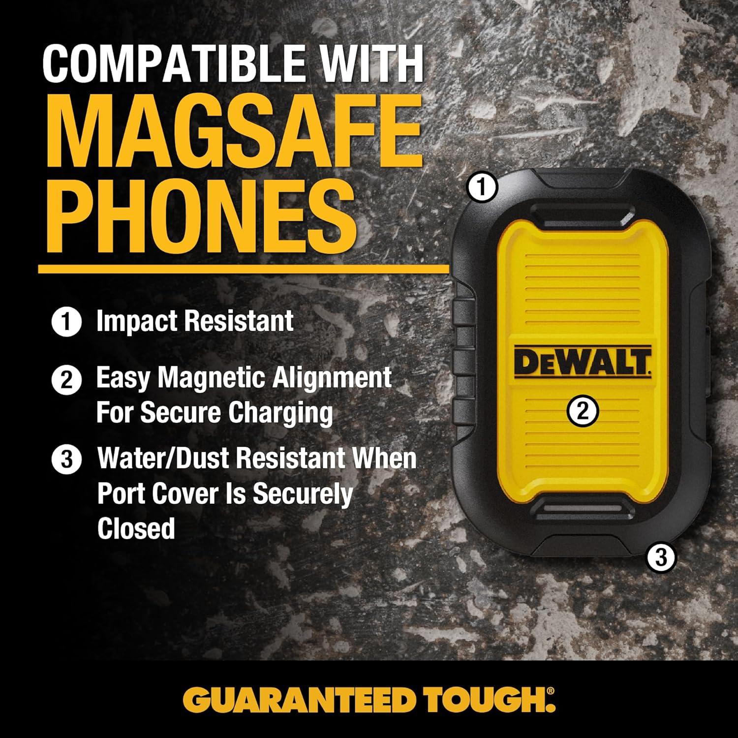 Batería Portátil Inalámbrica DEWALT 5000mAh Carga Rápida