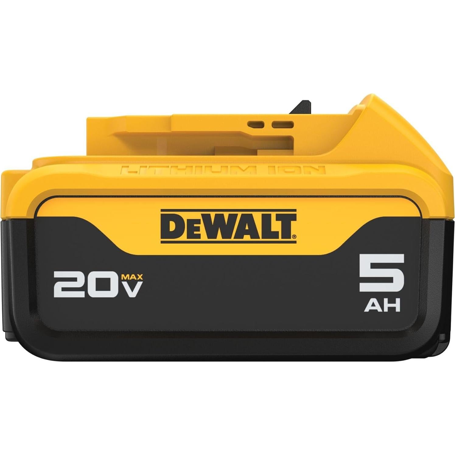 Batería DEWALT 20V MAX Litio-Ion 5.0Ah Kit 2 Baterías y Cargador