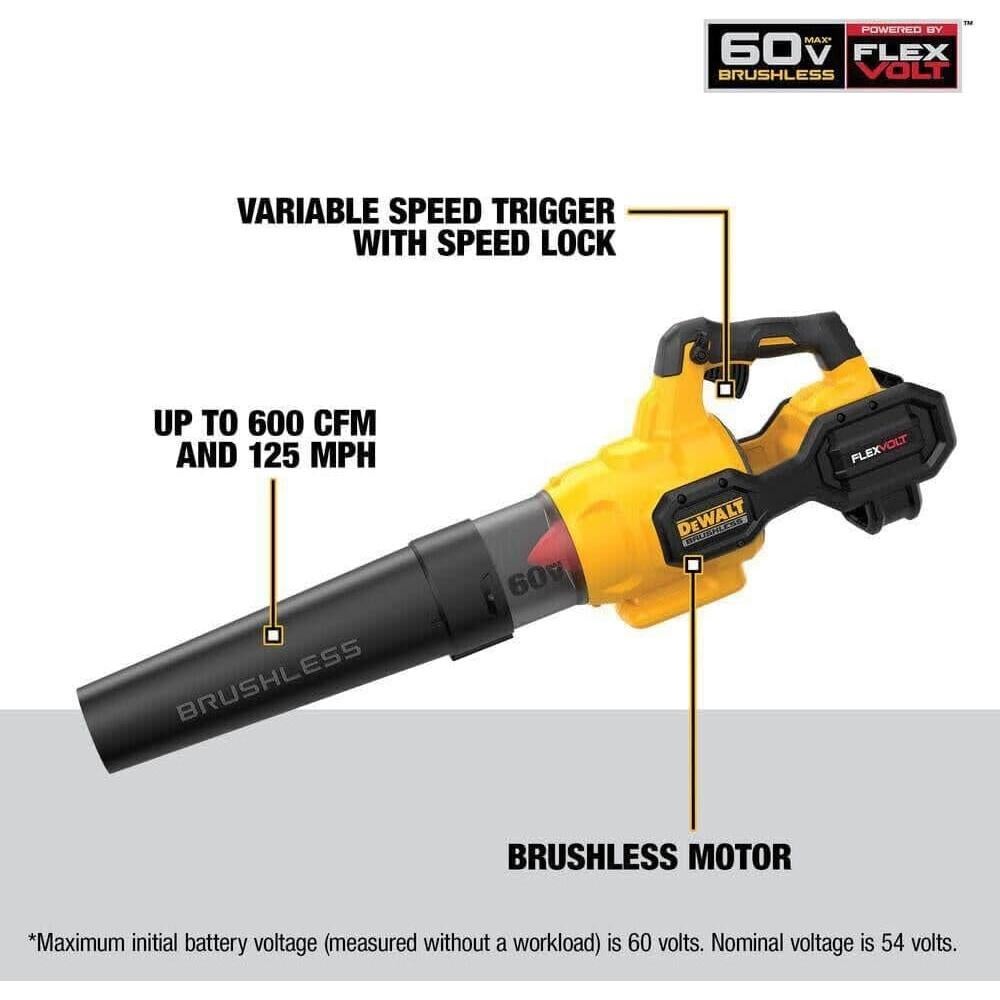 Kit de Combos DEWALT 60V MAX: Desmalezadora y Soplador