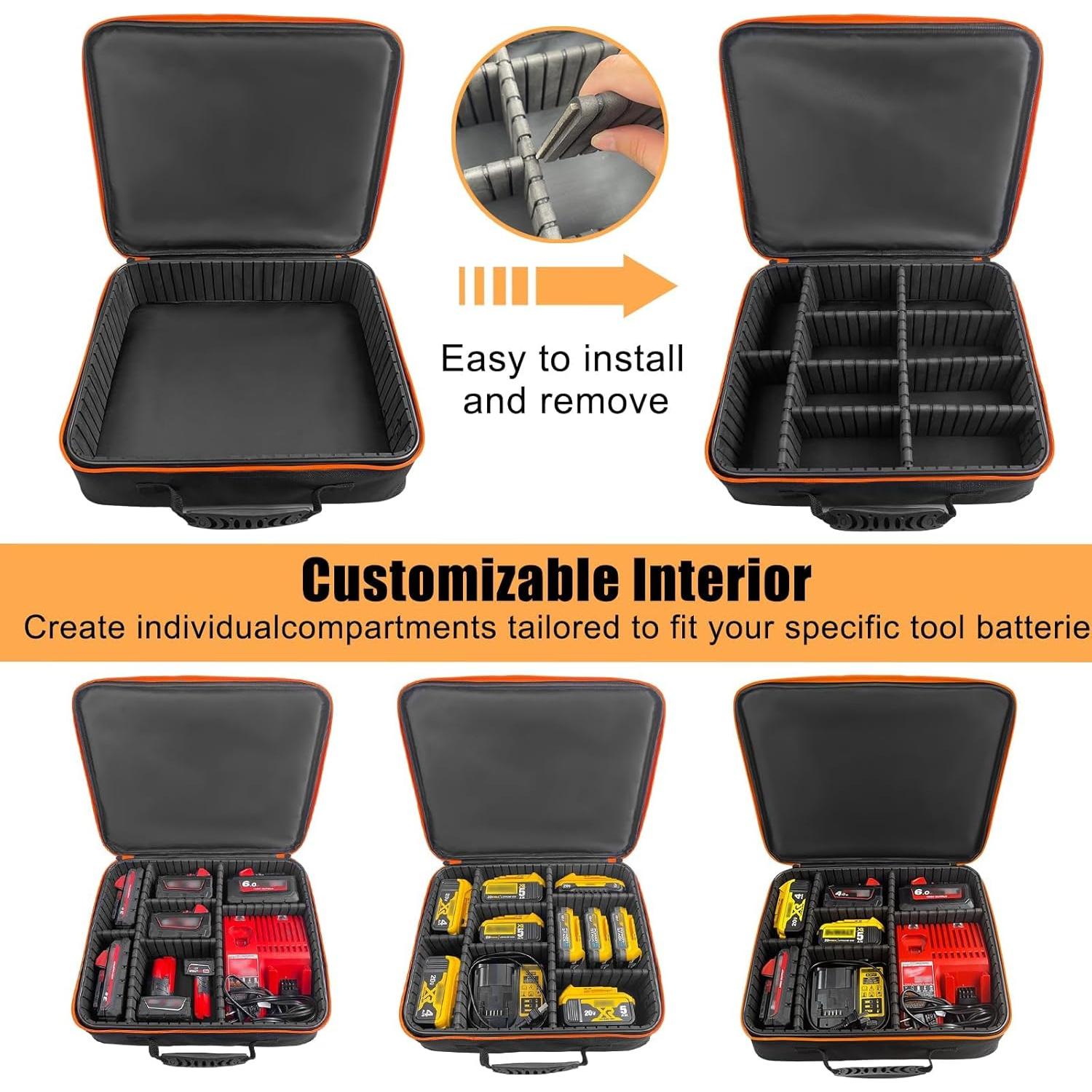 Funda de transporte YAMTO XL para baterías de herramientas