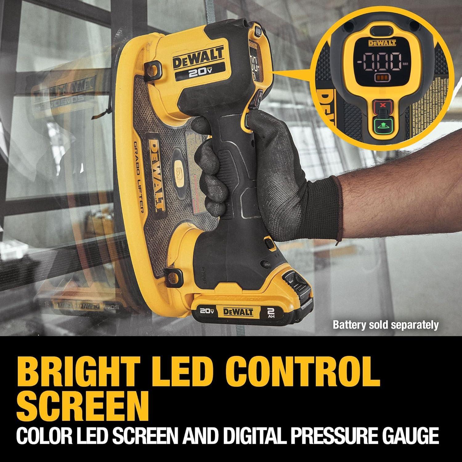 DEWALT Elevador de Succión 20V MAX DCE592B 2,14 kg