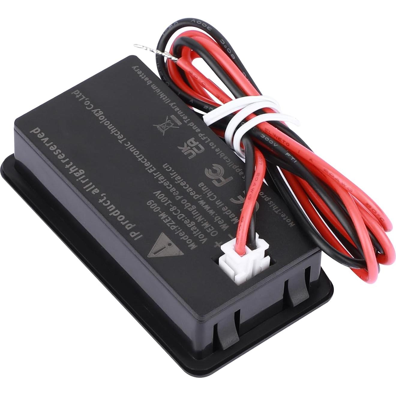 Medidor de Batería DROK 12V LCD para Batería de Litio