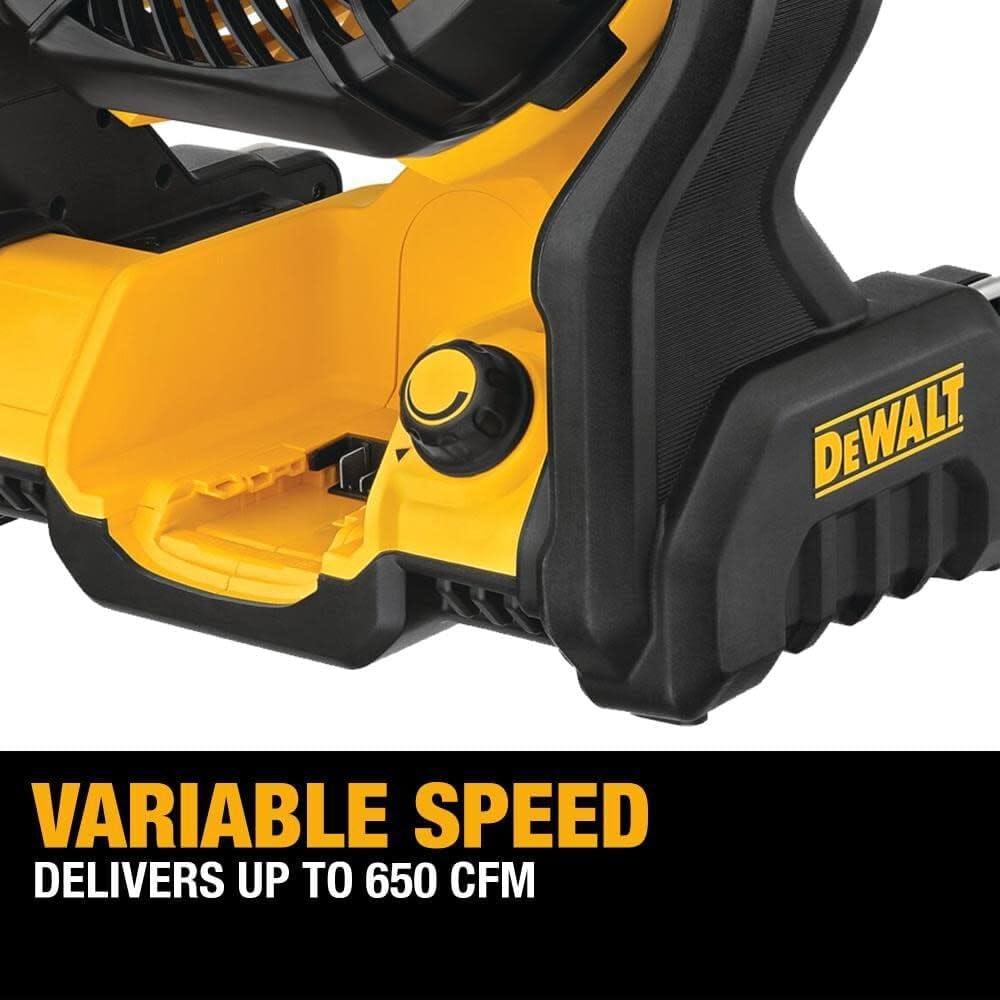 Ventilador Portátil Dewalt 20V MAX Sin Cable DCE512B