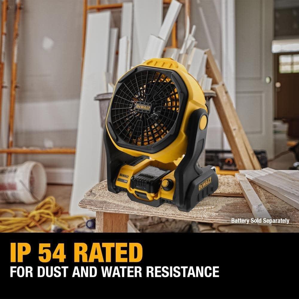 Ventilador Portátil Dewalt 20V MAX Sin Cable DCE512B