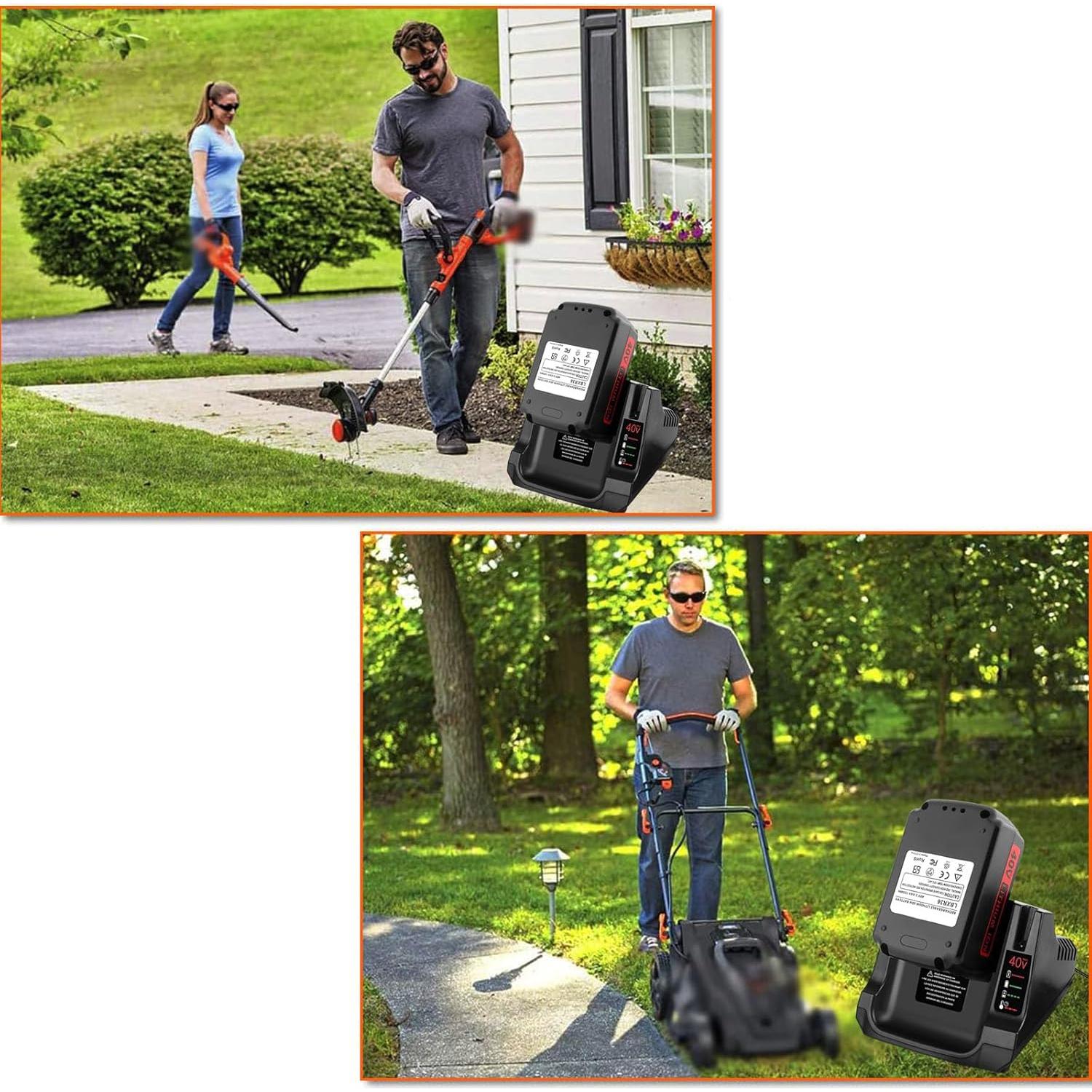 Cargador Rápido DYCAFYY LCS40 36V/40V para Black+Decker