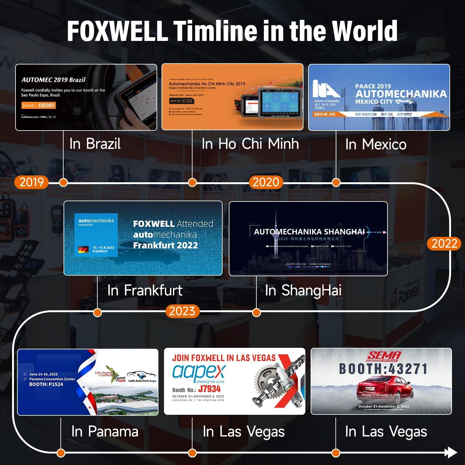 Probador de Baterías FOXWELL BT705 12V 24V Digital LCD