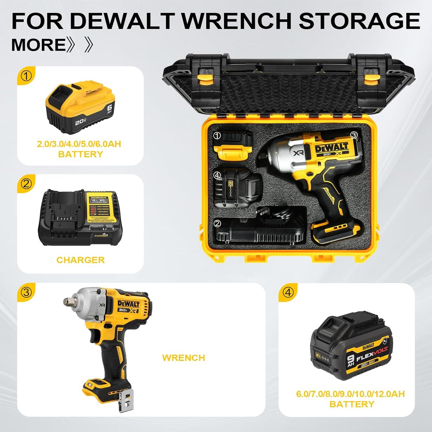 Funda Impermeable HOSOCASE para Llave Dewalt 1/2"