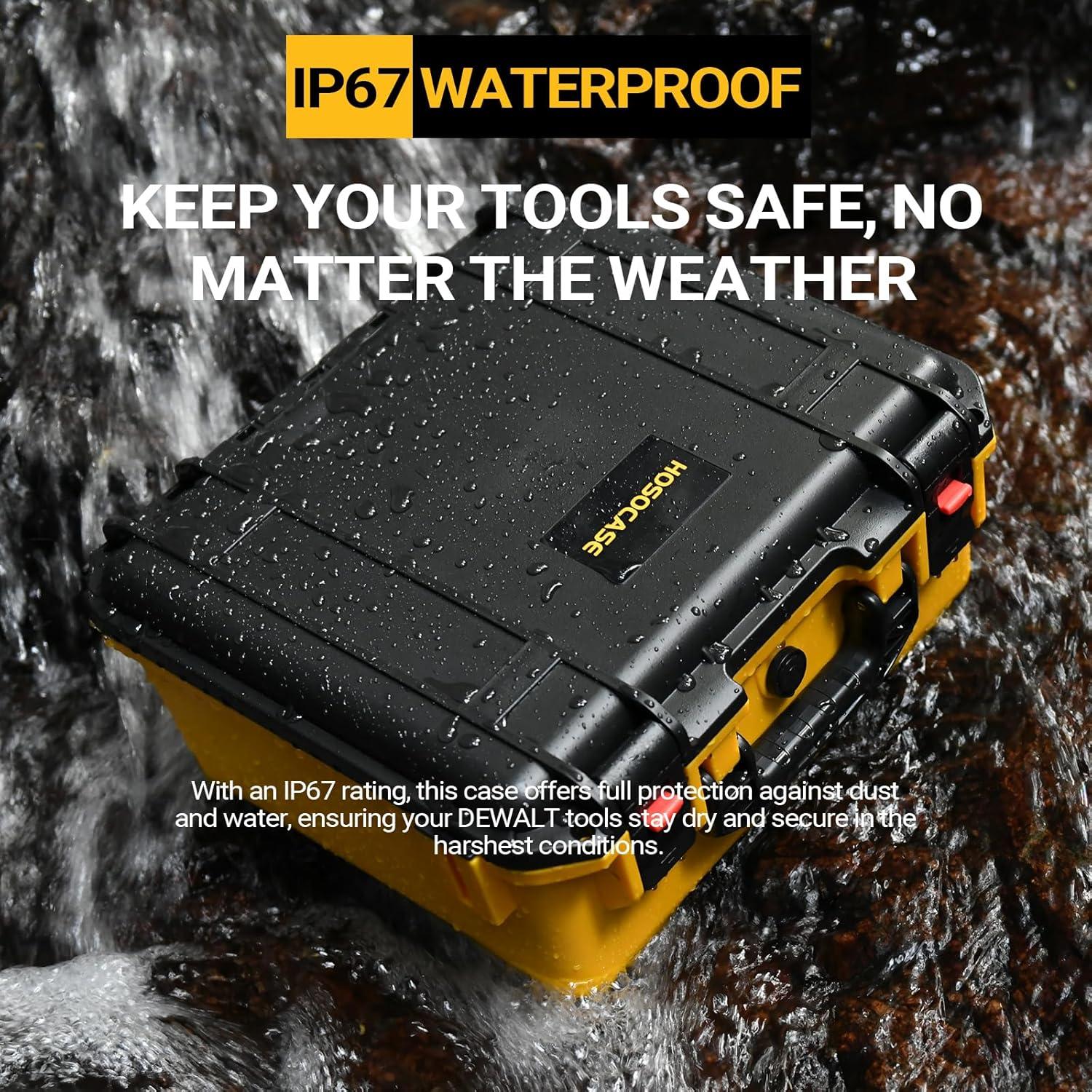 Funda Impermeable HOSOCASE para Llave Dewalt 1/2"