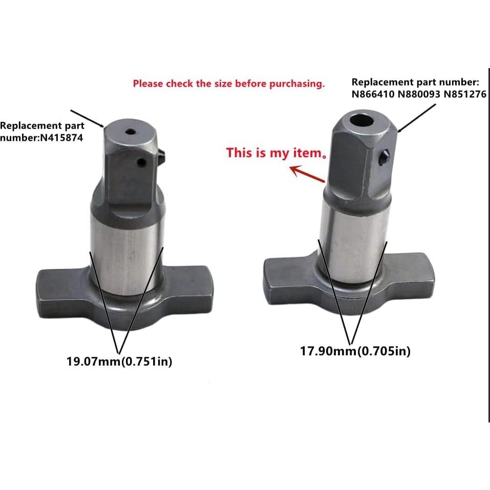 Bloque de Impacto Palart N851276 para Dewalt DCF899 20V