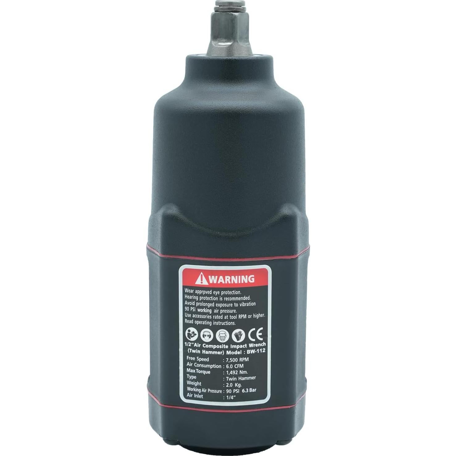 Llave de impacto neumática BESWELL BW-112BN 1600 N.M