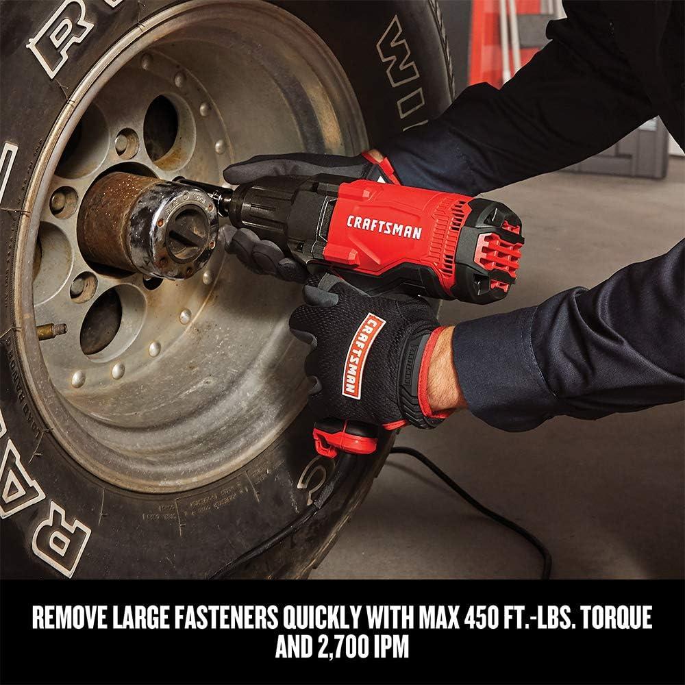 Llave de Impacto Craftsman 1/2" 7.5A 609.59Nm CMEF901