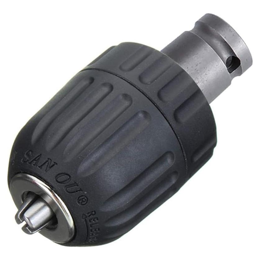 Mandril Sin Llave Yakamoz 0.8-10mm con Adaptador 1/2"