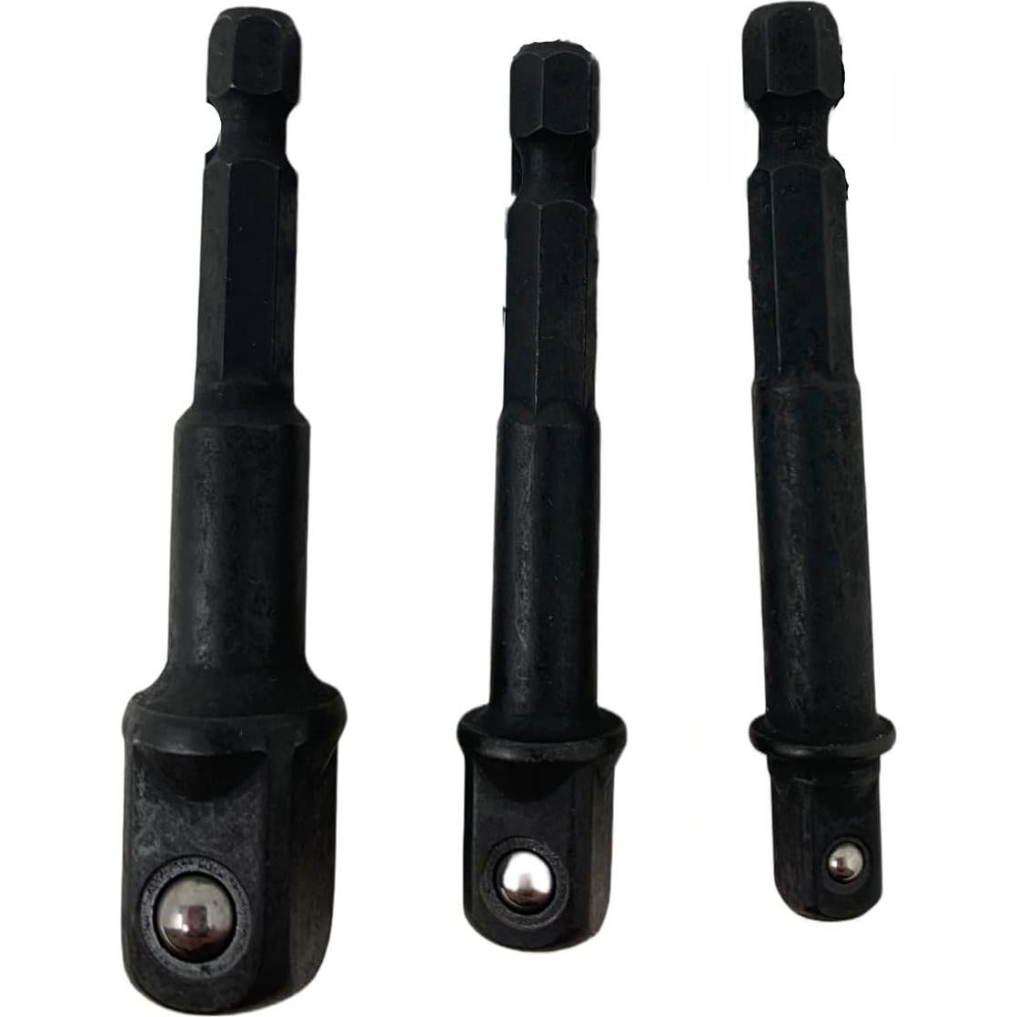 Juego de Adaptadores DeWalt 3 Piezas para Impacto