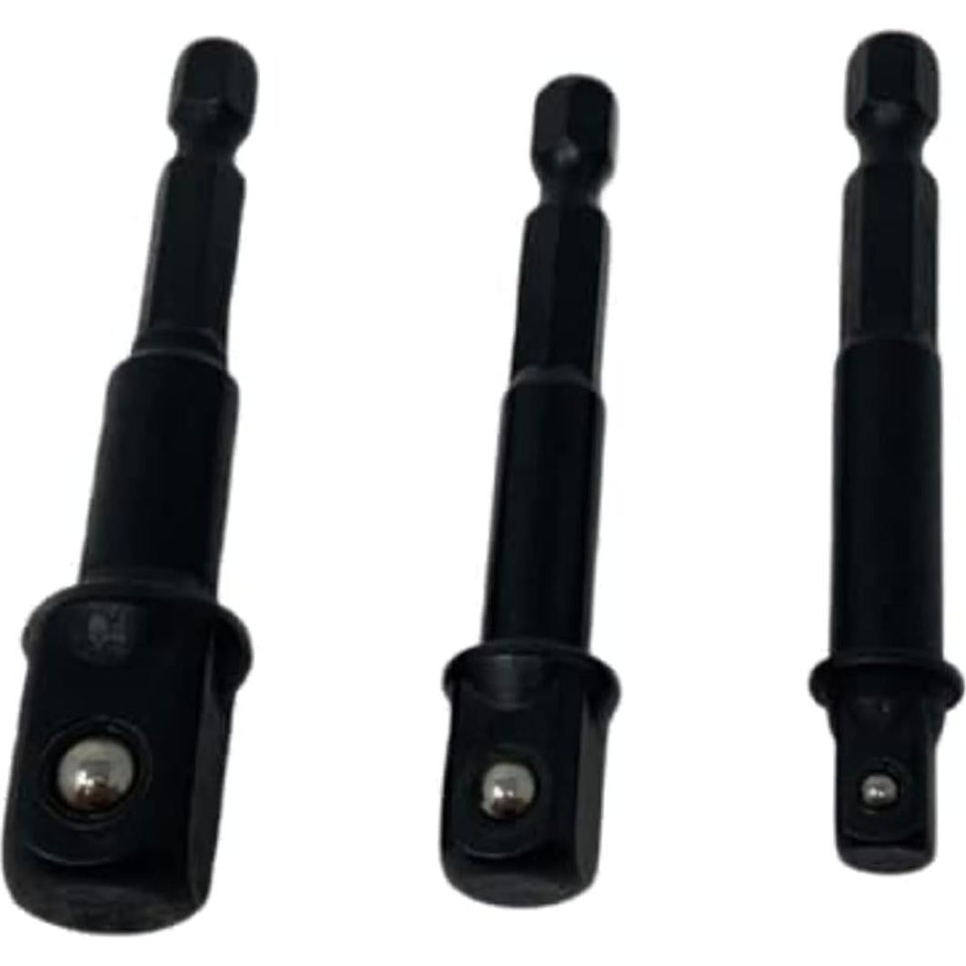 Juego de Adaptadores DeWalt 3 Piezas para Impacto