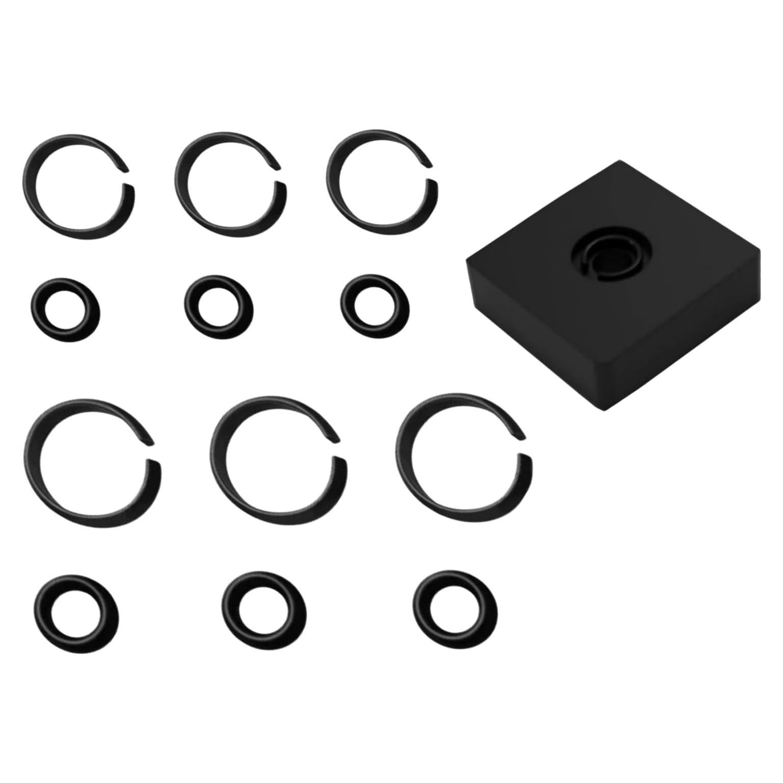 Kit de Anillos Retenedores TALSWIF 1/2" y 3/8" con O-Ring