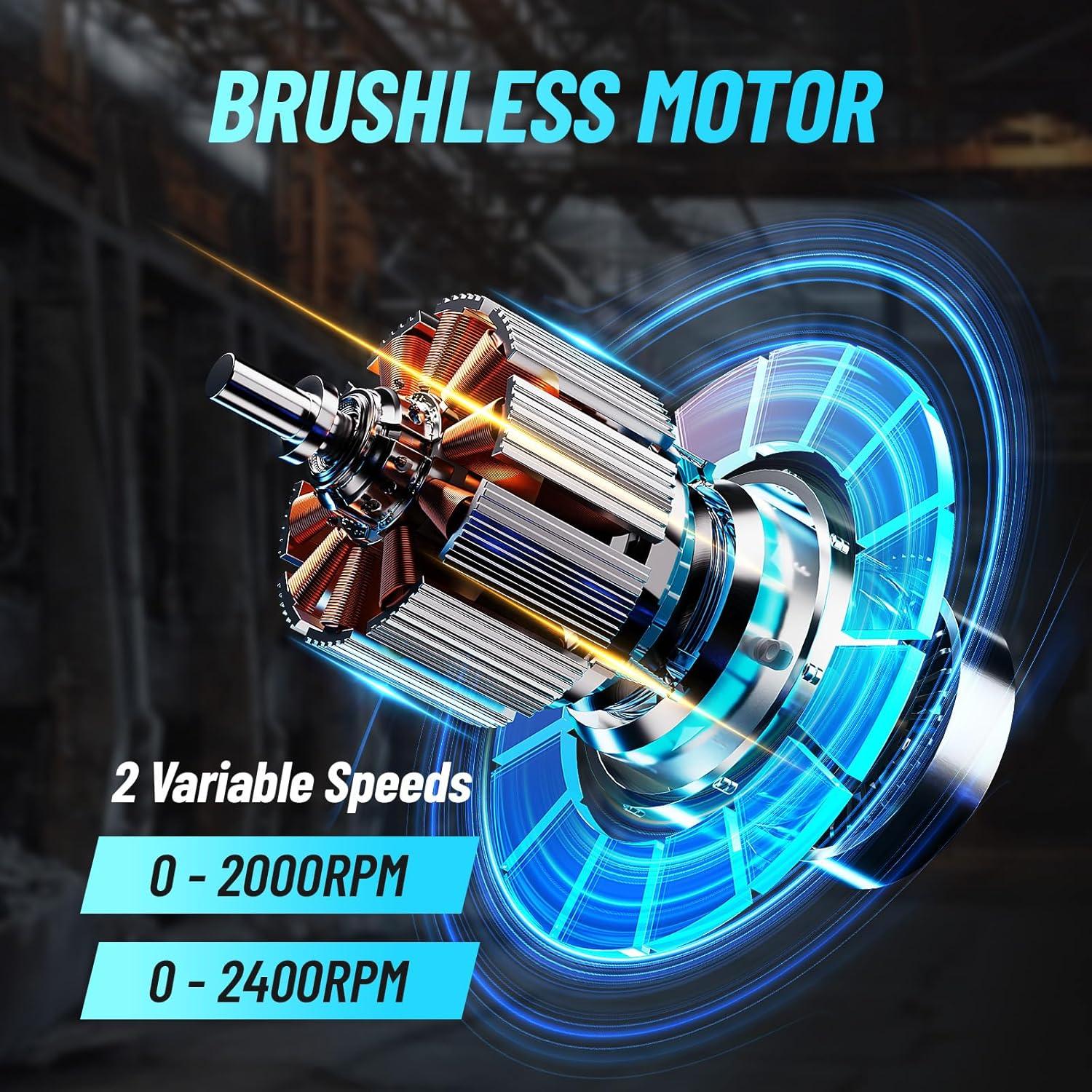 Llave de Impacto Inalámbrica Seesii WH450 450N.m 21V Compacta