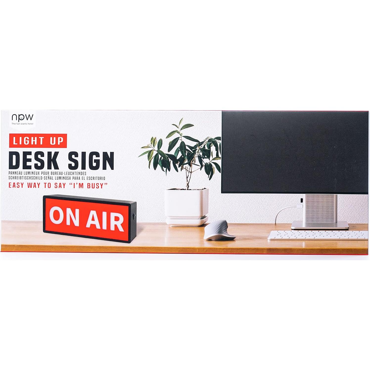 Señal On Air LED NPW 72740 para Estudio y Streaming