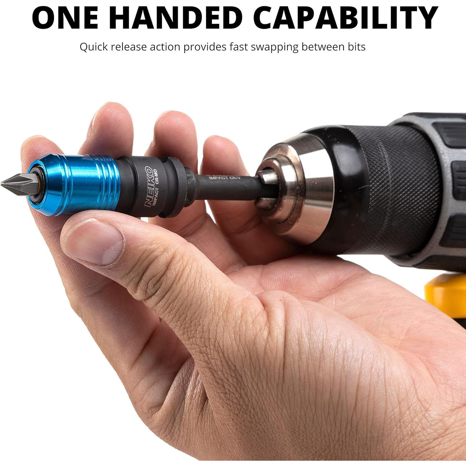 Adaptador de impacto NEIKO 30285A 3/8" a 1/4" hexagonal