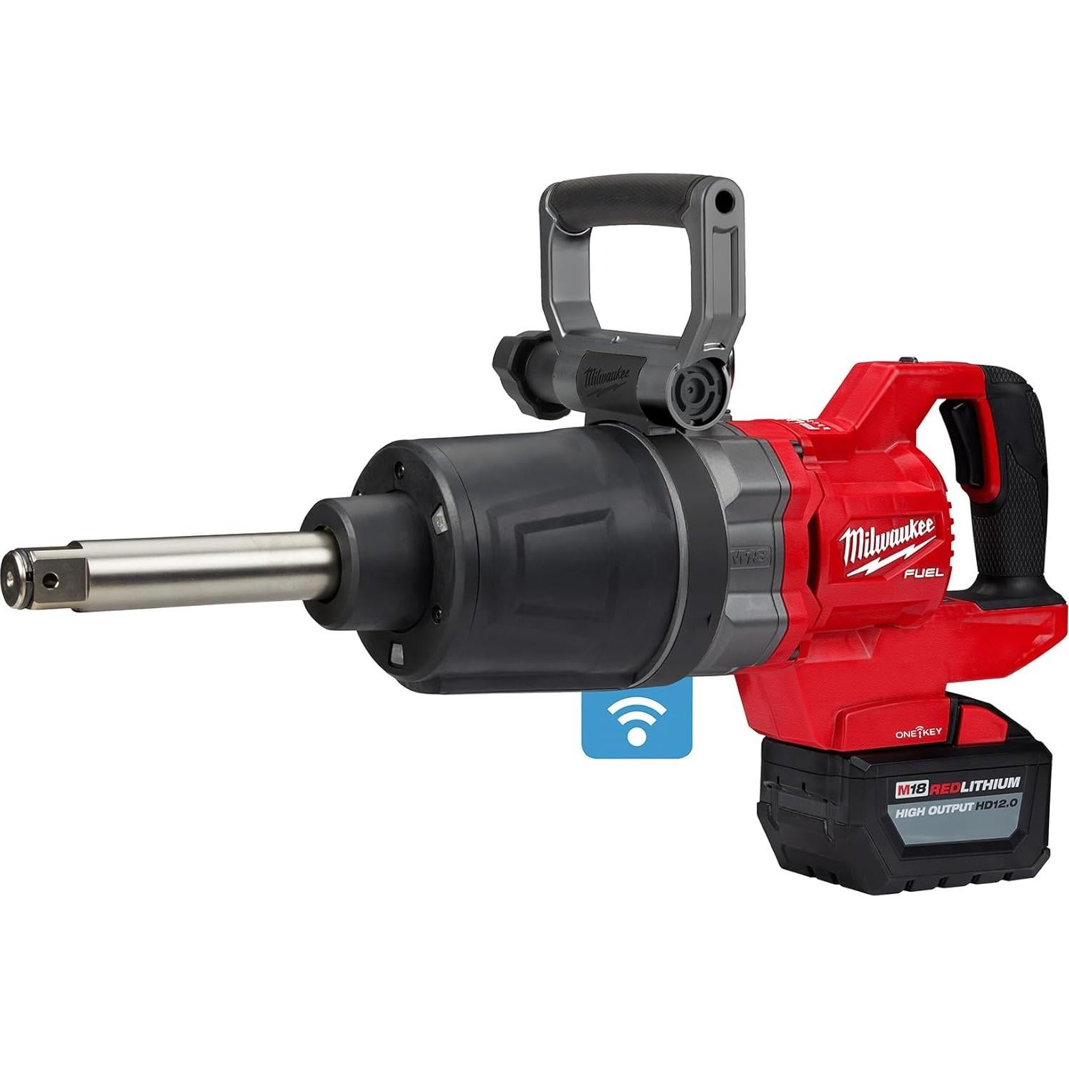 Llave de Impacto Milwaukee M18 FUEL 1" 2700 Nm Kit 12 Ah