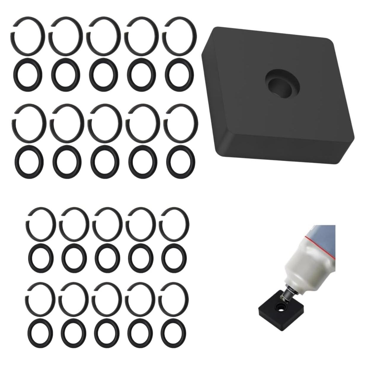 Kit 20 Anillos de Retención 1/2" y 3/8" BLOLACDZ