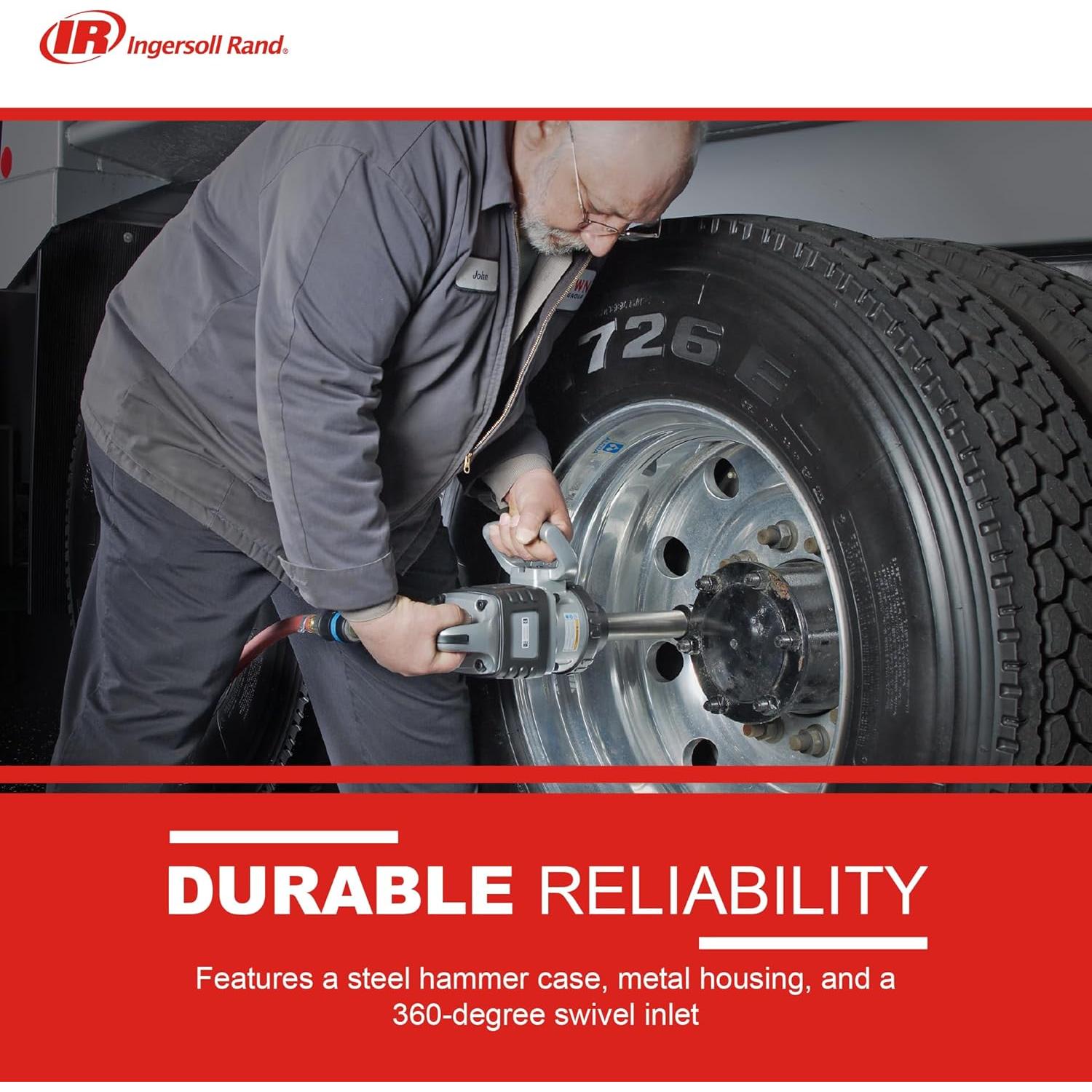 Llave de Impacto Neumática Ingersoll Rand 285B-6 1" 15,24 cm