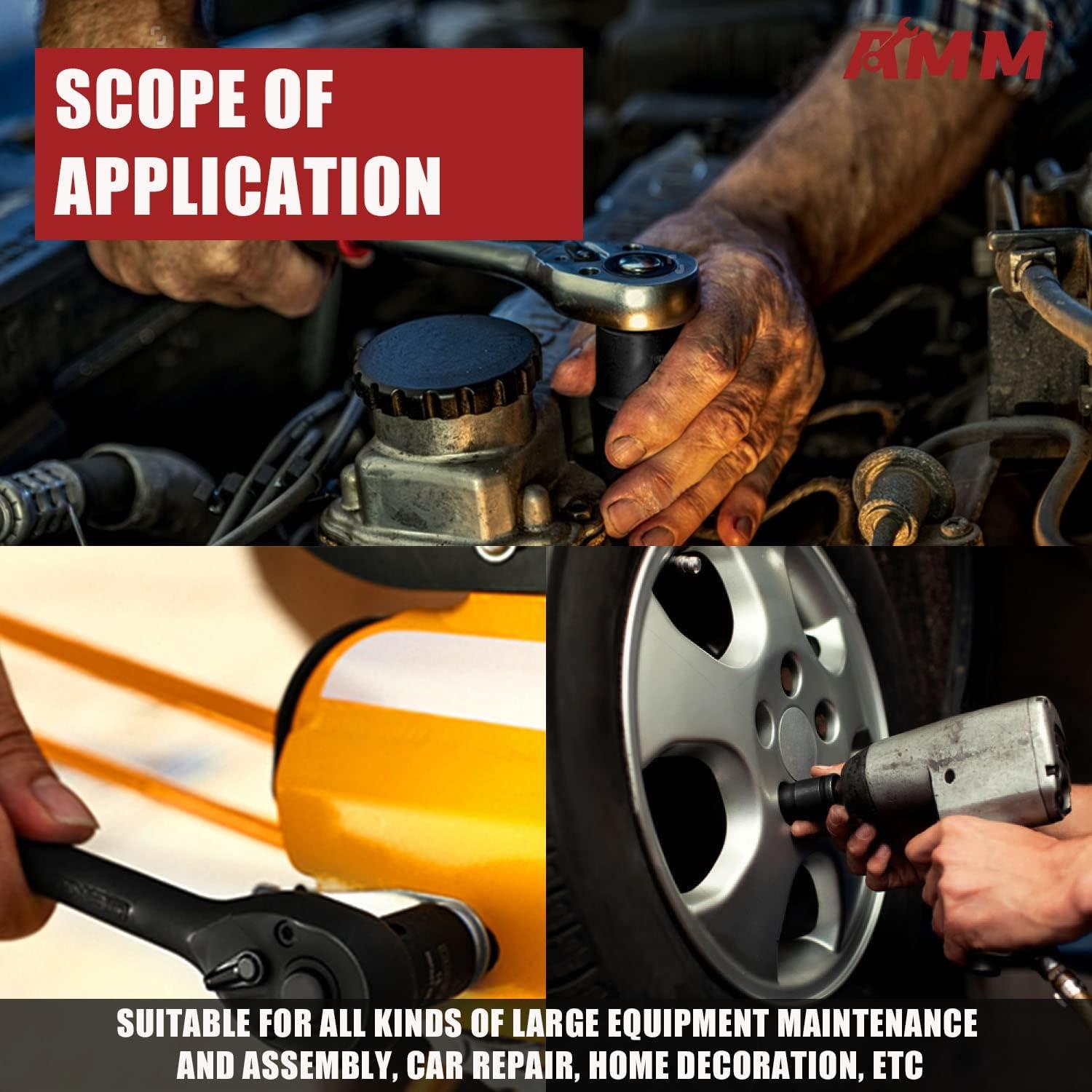 Juego de Enchufes de Impacto AMM 24 Piezas 13-24 mm