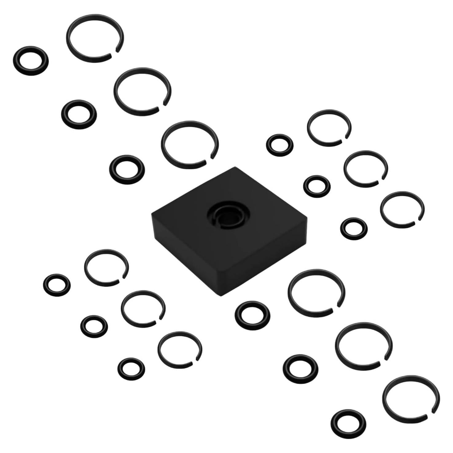 Clip de Anillo de Retención TALSWIF 1/2" y 3/8" 12 Piezas