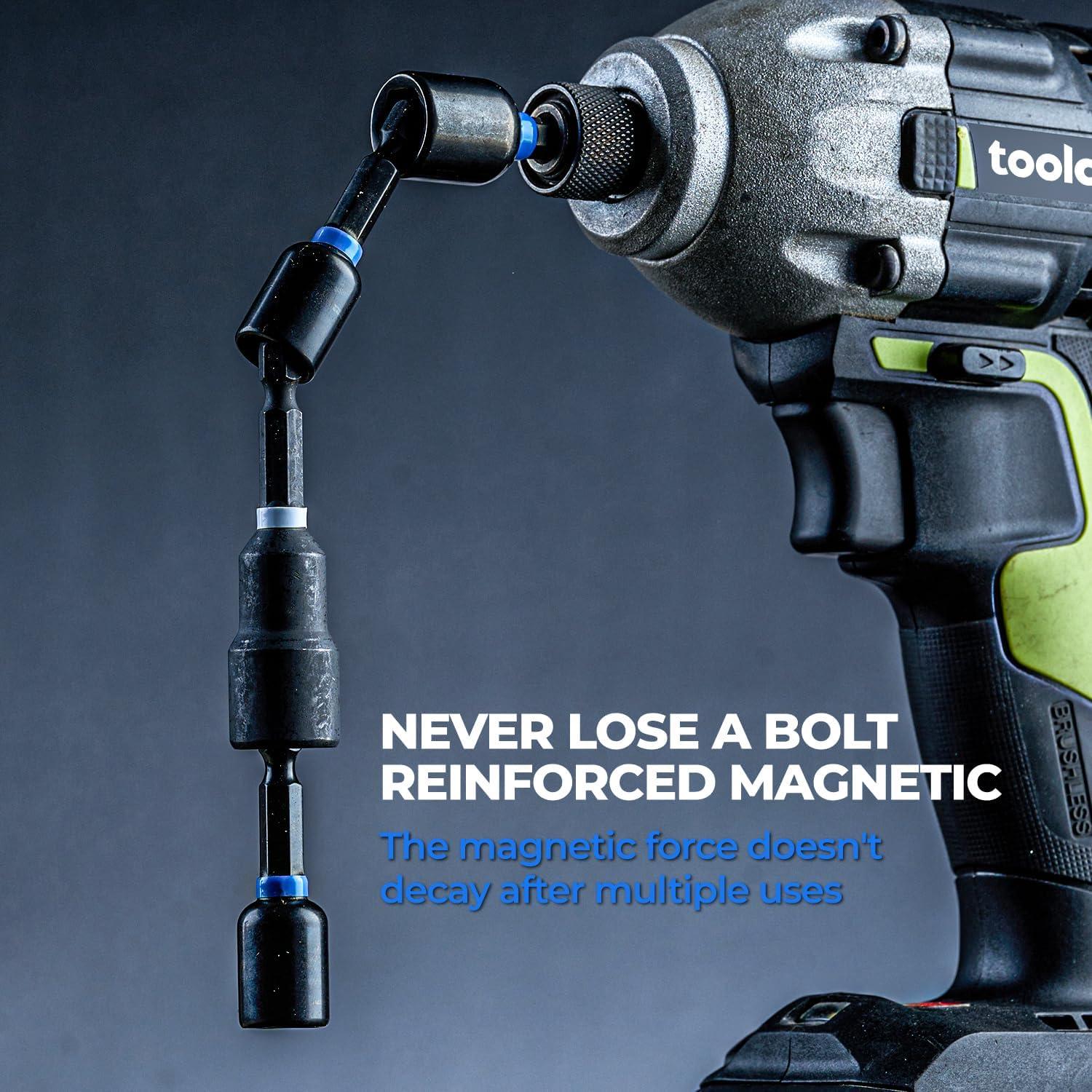 Set de Controladores de Tuercas Toolant 34 Piezas Acero