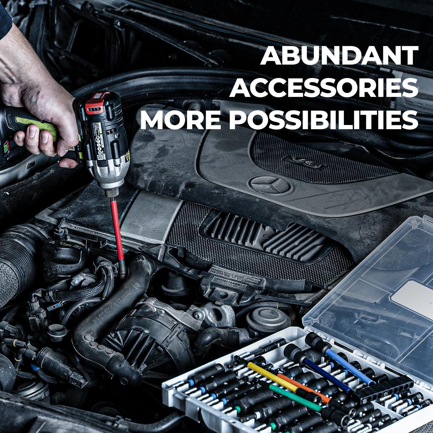 Set de Controladores de Tuercas Toolant 34 Piezas Acero