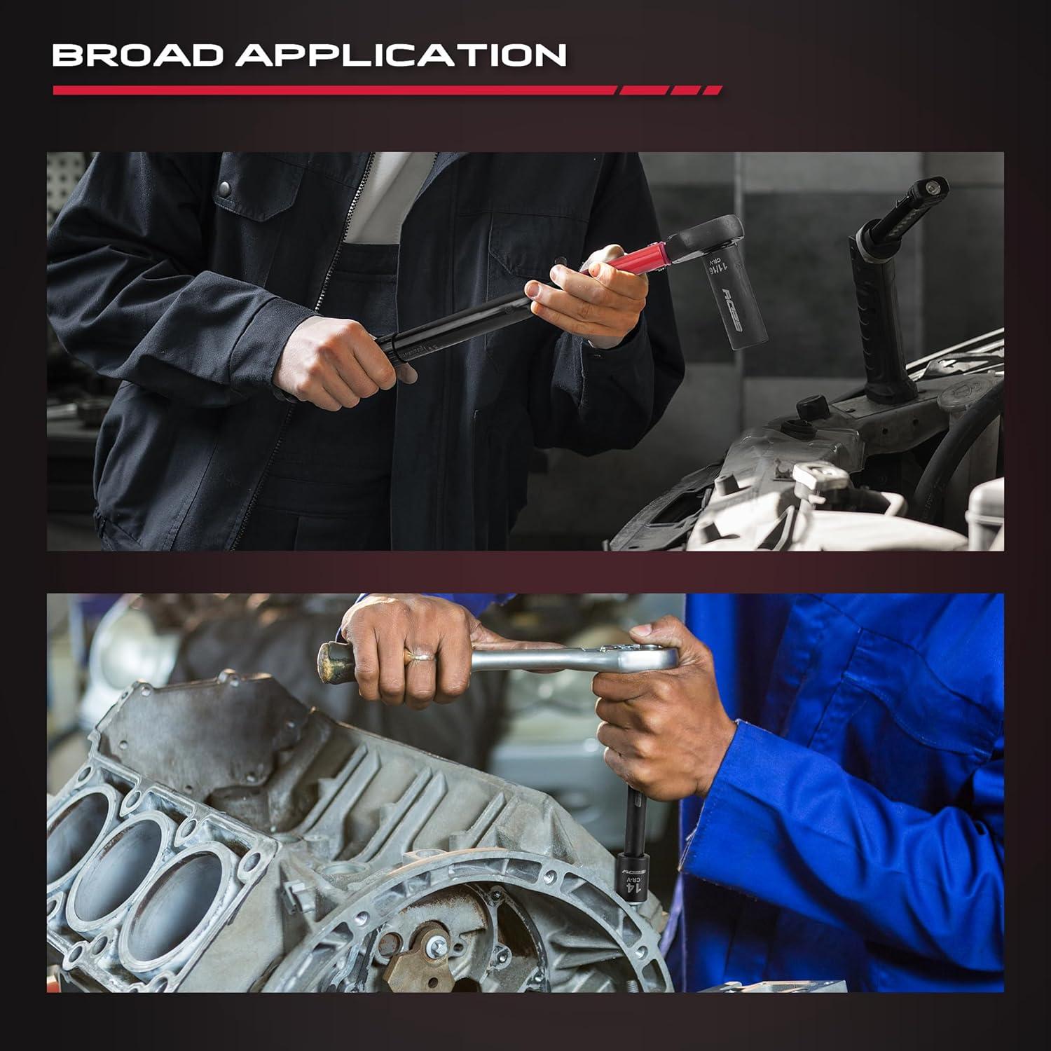 Juego de 49 Piezas Enchufes Impacto SEDY 3/8" Métrico y SAE