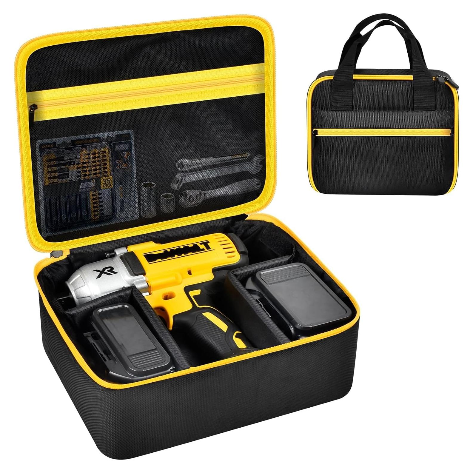 Bolsa de herramientas Tanmqin para llave de impacto 1/2"