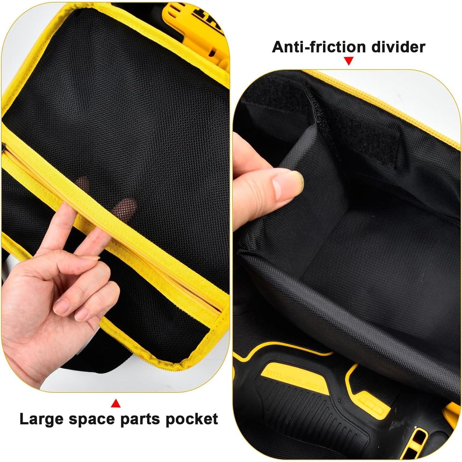 Bolsa de herramientas Tanmqin para llave de impacto 1/2"