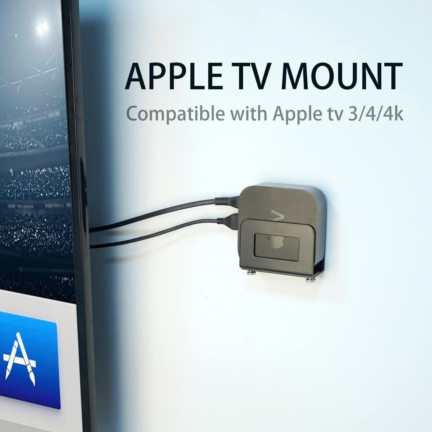 Soporte de Pared Ajustable Monzlteck para Apple TV y Roku