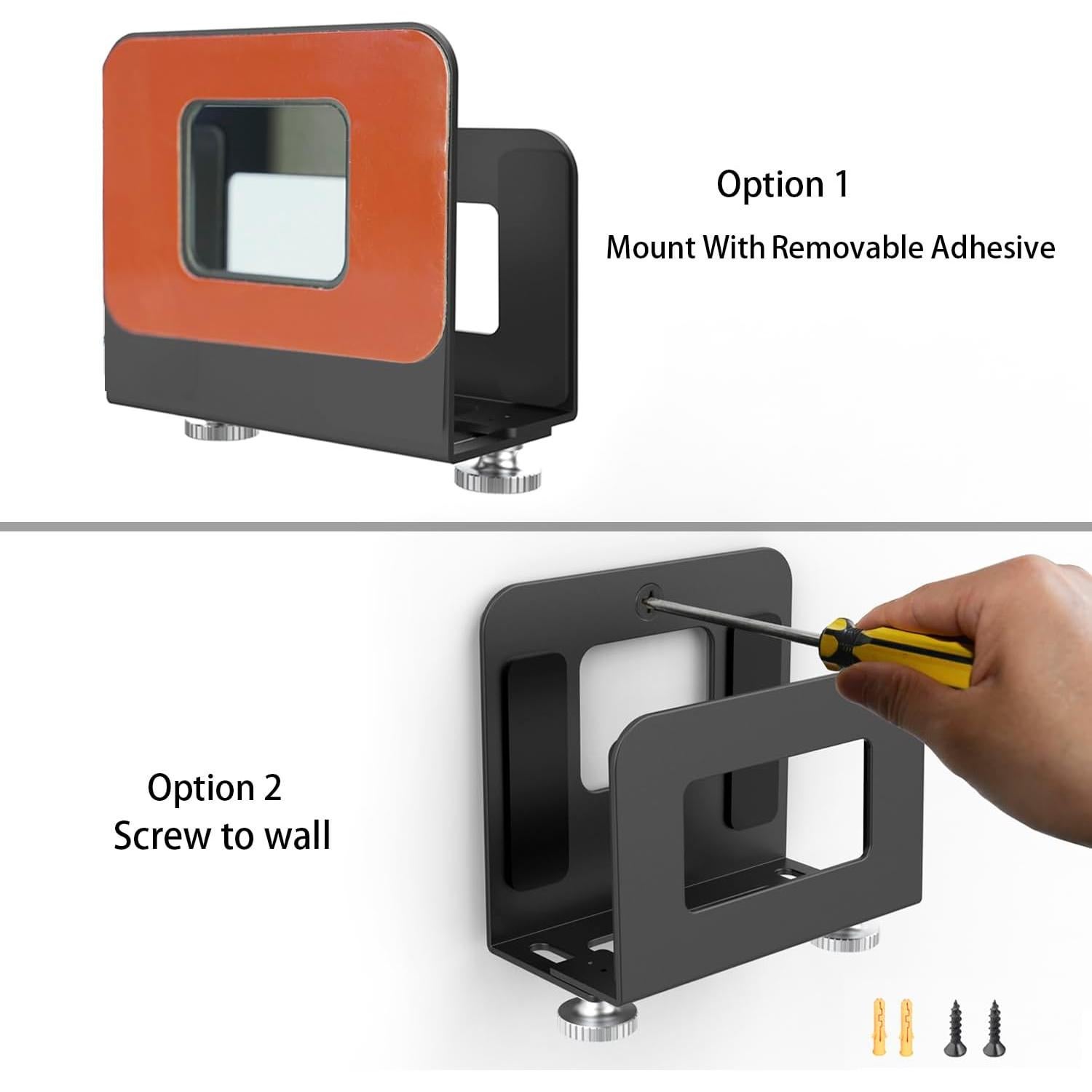 Soporte de Pared Ajustable Monzlteck para Apple TV y Roku