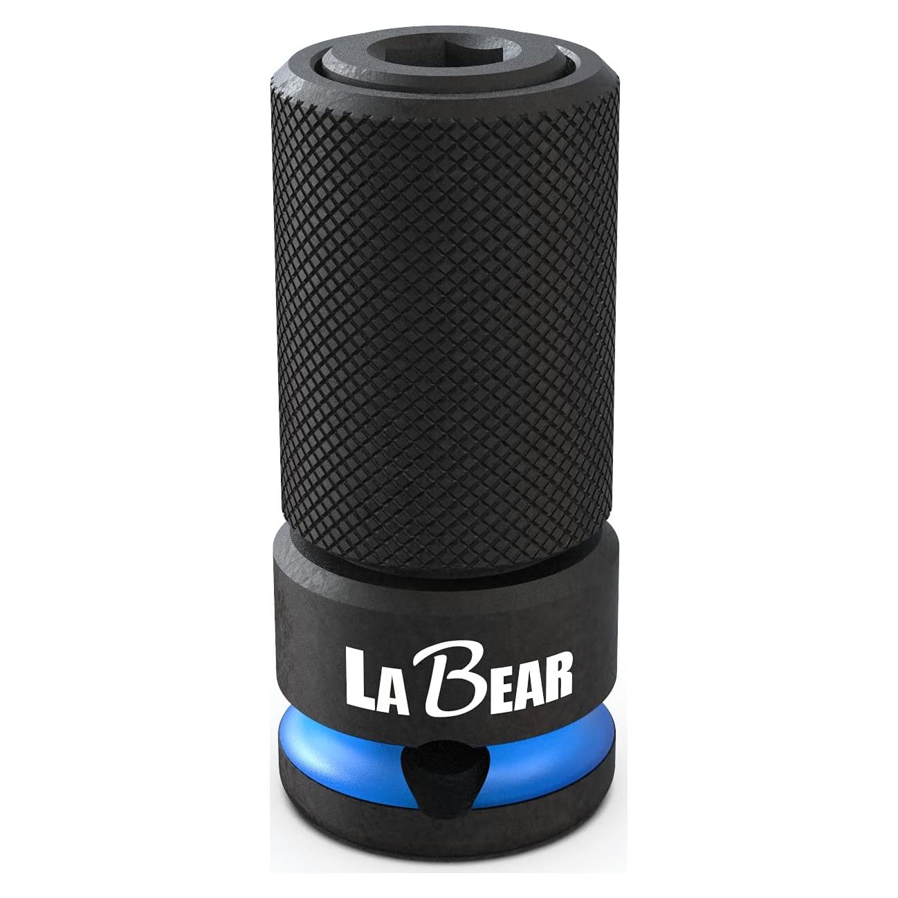 Adaptador de Llave de Impacto LABEAR 3/8" a 1/4" Hex