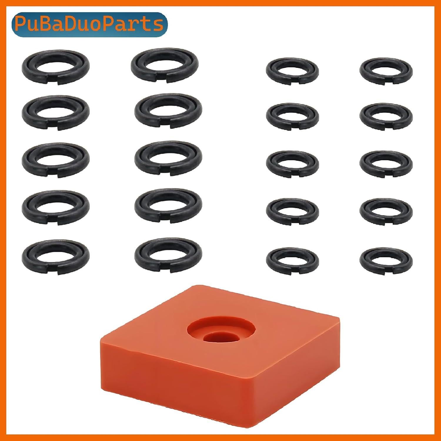 Kit de Anillos de Retención Milwaukee 3/8" y 1/2" 20 Piezas