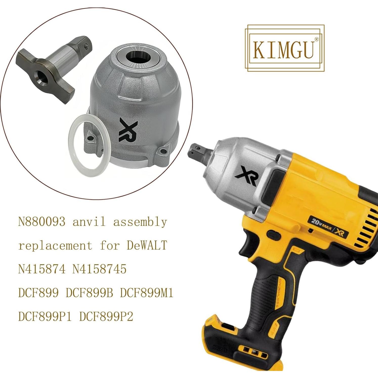 Yunque de Reemplazo KIMGU N415874 para DeWALT DCF899