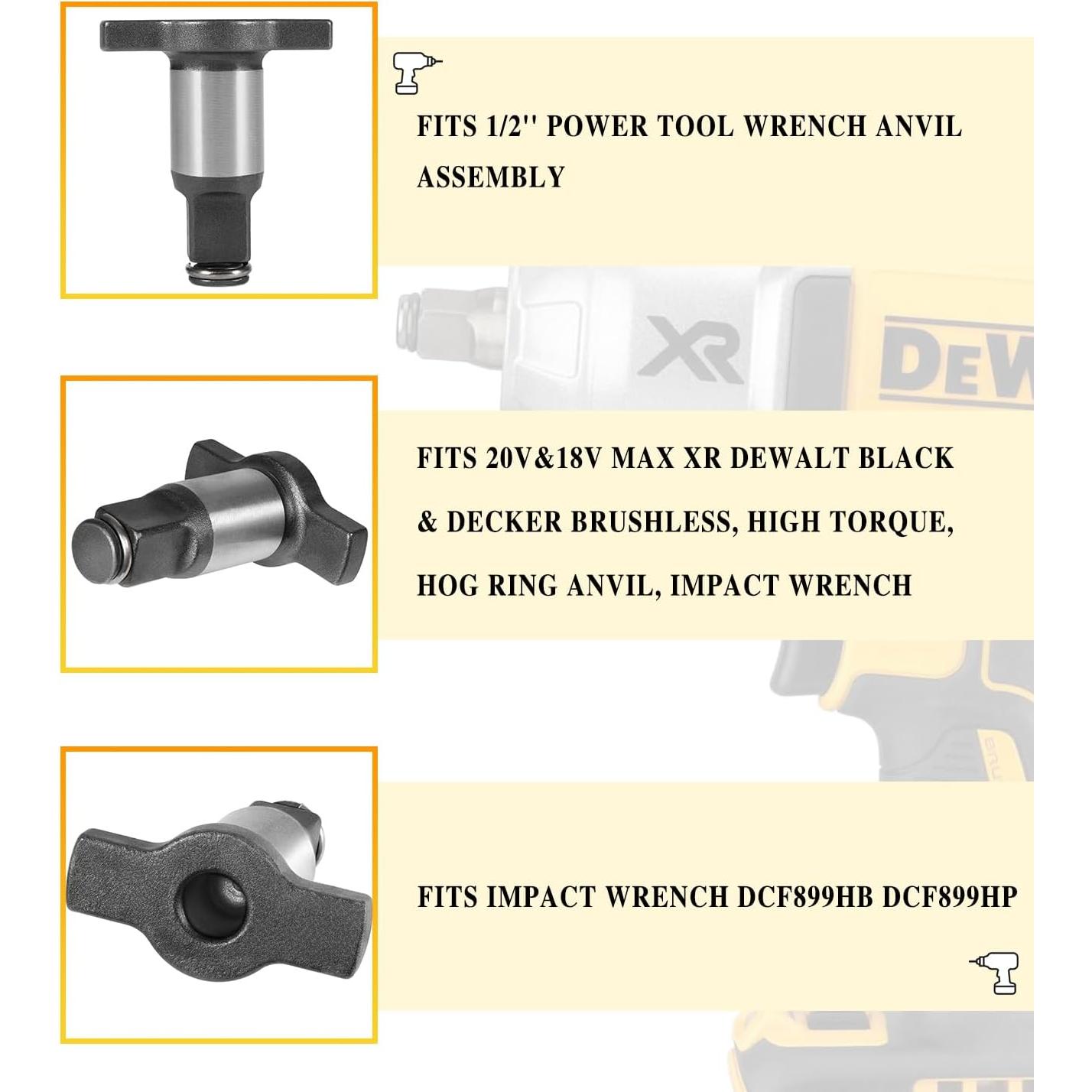 Conjunto de Yunque Llave de Impacto Besttruck N415875 1/2''