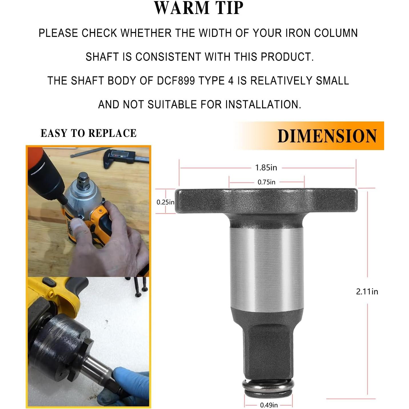 Conjunto de Yunque Llave de Impacto Besttruck N415875 1/2''