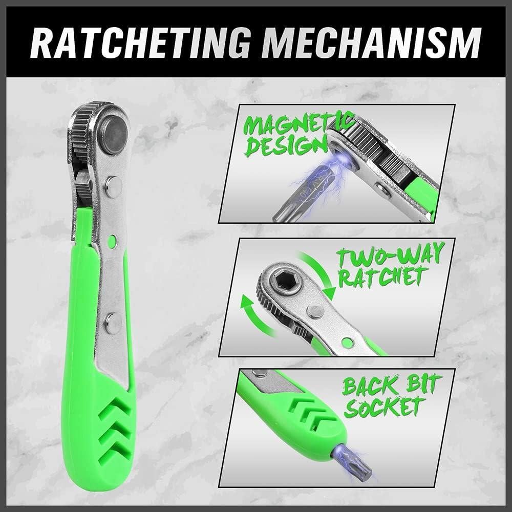 Juego de Puntas de Destornillador SWANLAKE 232PCS Acero CR-V