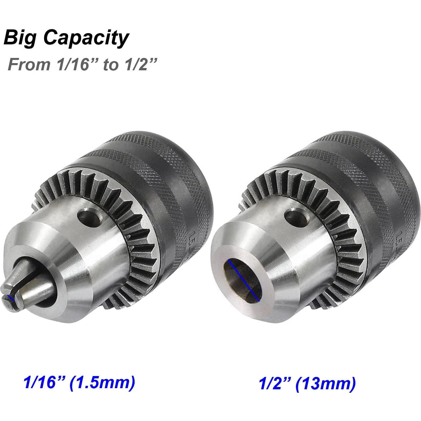 Mandril de Perforación aTourer con 3 Adaptadores Hex/SDS