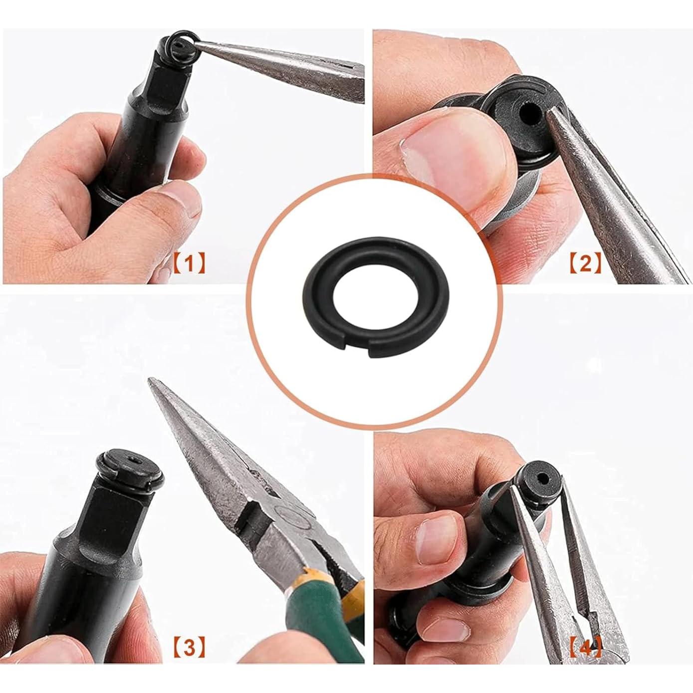 10 Anillos de Retención para Llave de Impacto 1/2" HB-Parts