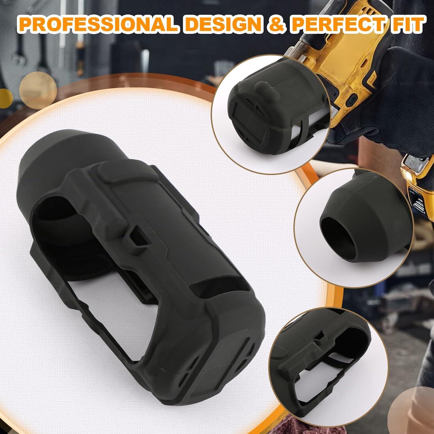 Bota Protectora N918391 DEWALT para Llave de Impacto 20V Max