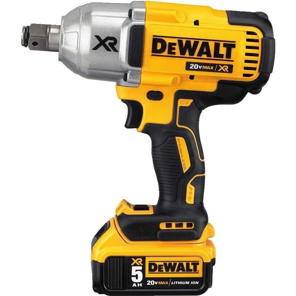 Llave de Impacto DEWALT 20V MAX 3/4" Inalámbrica 948 Nm