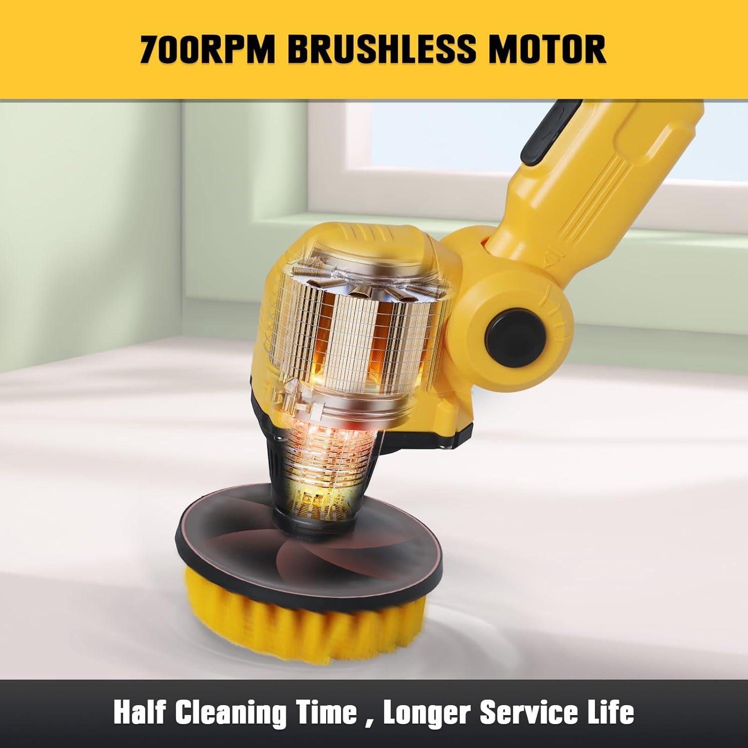 Cepillo Eléctrico Mellif MFWW01 700RPM Mango Telescópico