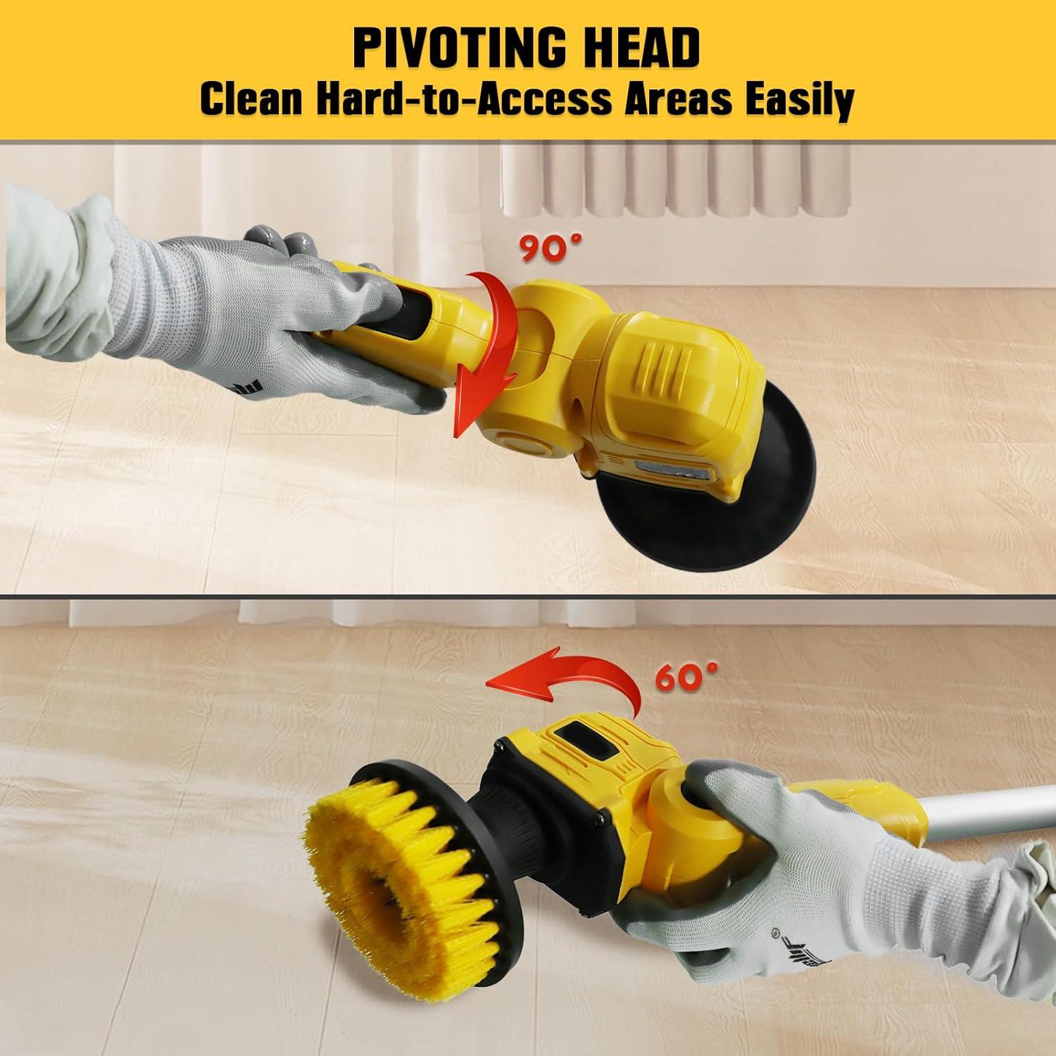 Cepillo Eléctrico Mellif MFWW01 700RPM Mango Telescópico