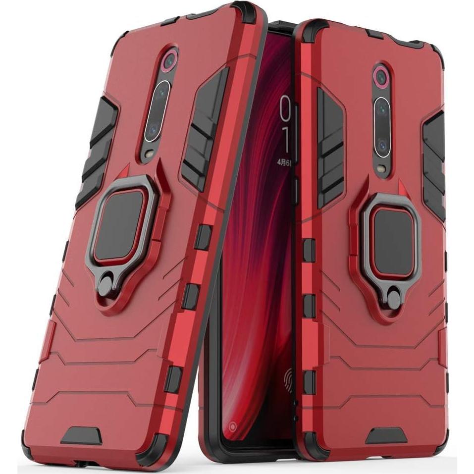 Funda Xiaomi Mi 9T Pro con protector y soporte magnético
