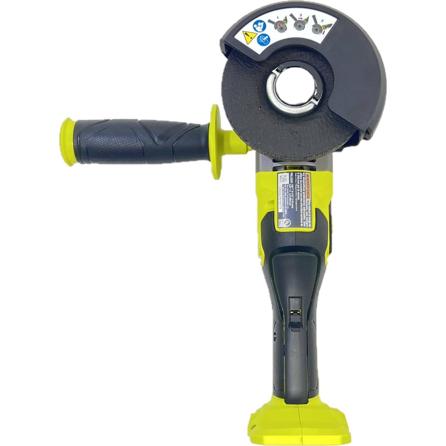 Amoladora Angular RYOBI 18V Sin Escobillas 4-1/2" PBLAG01B