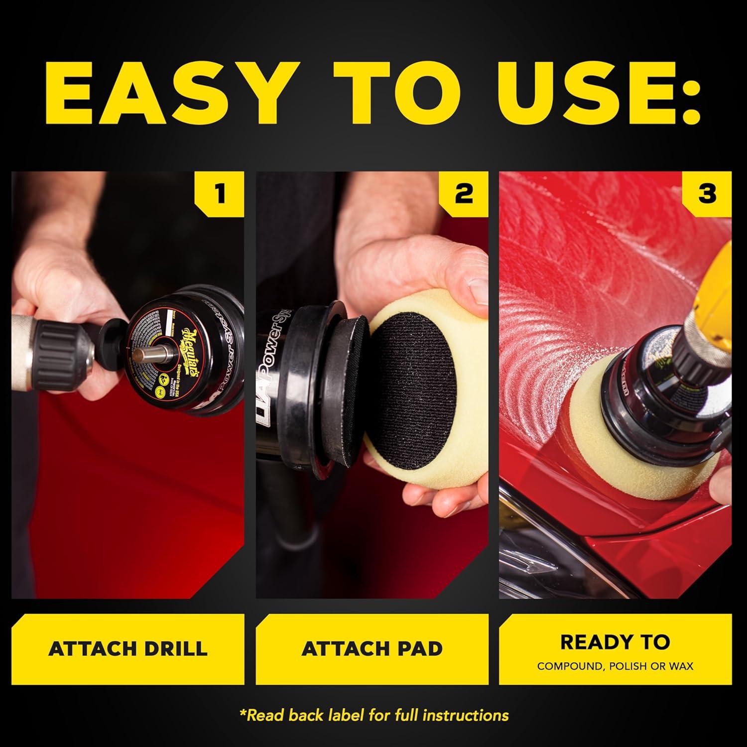 Herramienta Meguiar's G3500 Doble Acción para Detallado