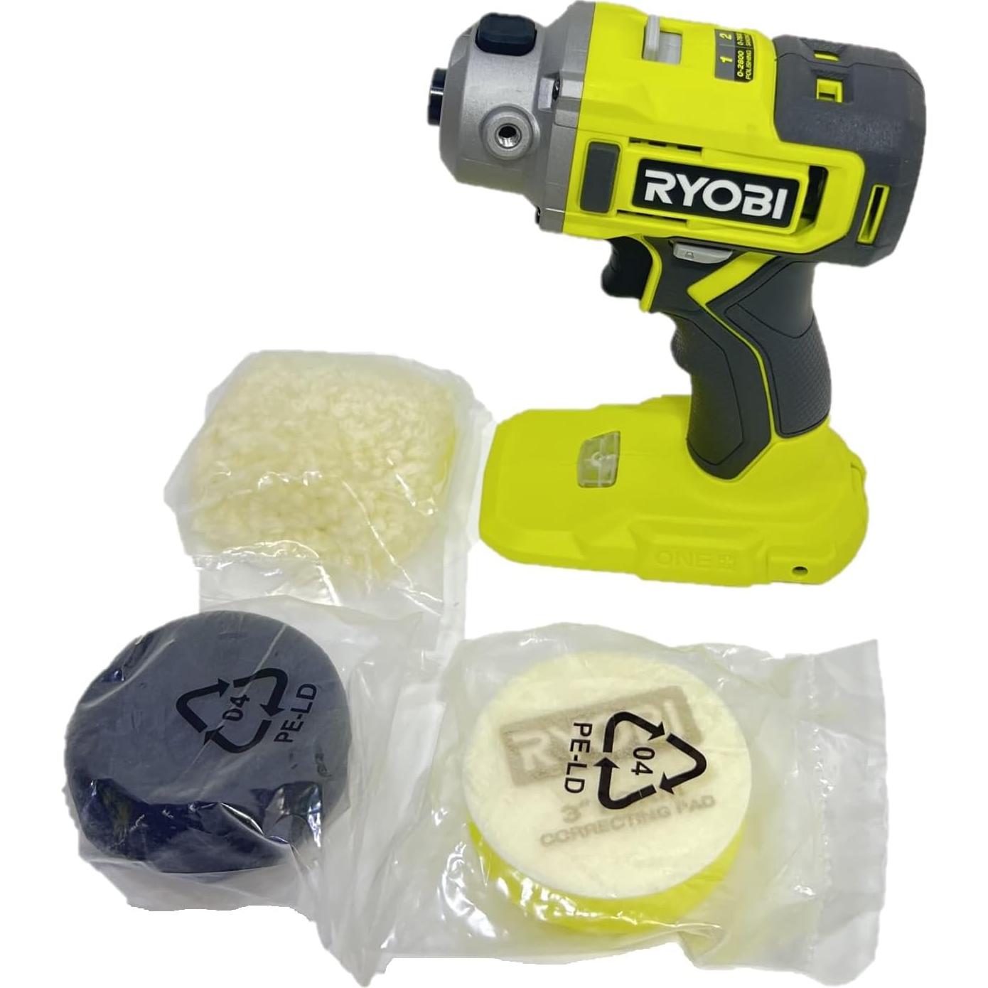 Pulidor Lijadora Inalámbrica RYOBI 18V 3" Velocidad Variable